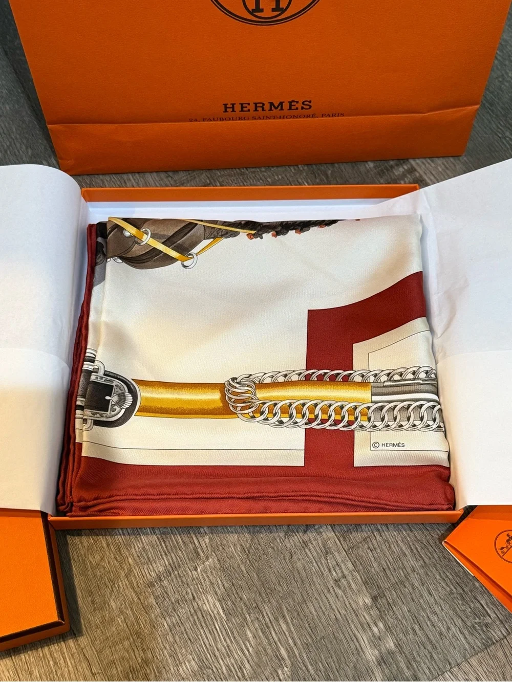 Hermes worn once